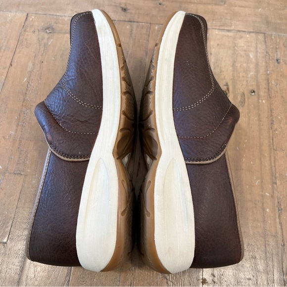 Dansko Shaina Leather Closed Back Clogs Brown Slip On Comfort EU 40 US 9-9.5 - Picture 8 of 15